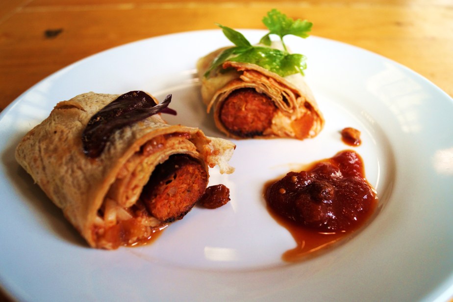 Gubbeen chorizo and Killeen Crepe
