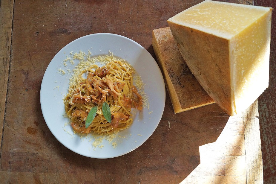 Carbonara with Gabriel cheese