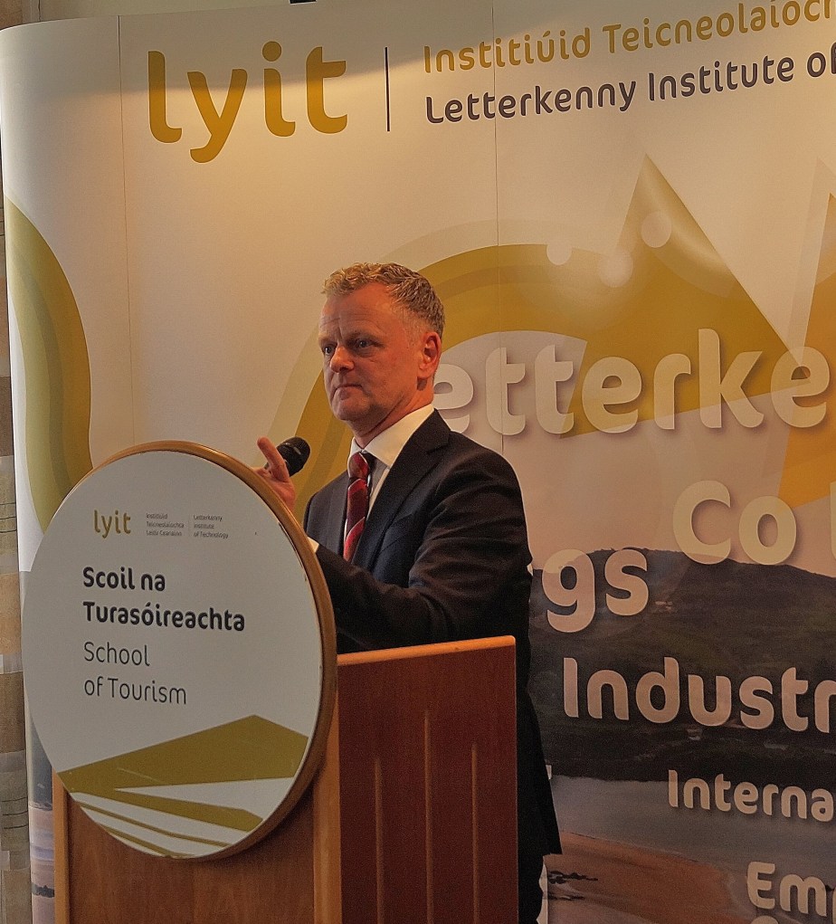 Ciarán ó hAnnracháin, Head of Department of Hospitality & Tourism in Killybegs